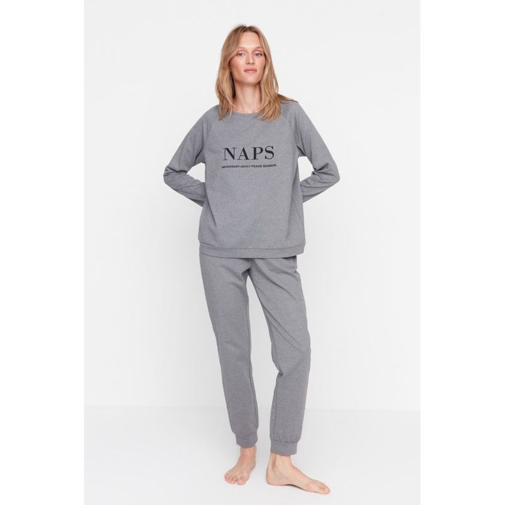 NWT Trendyol Women Knit Pajama Set